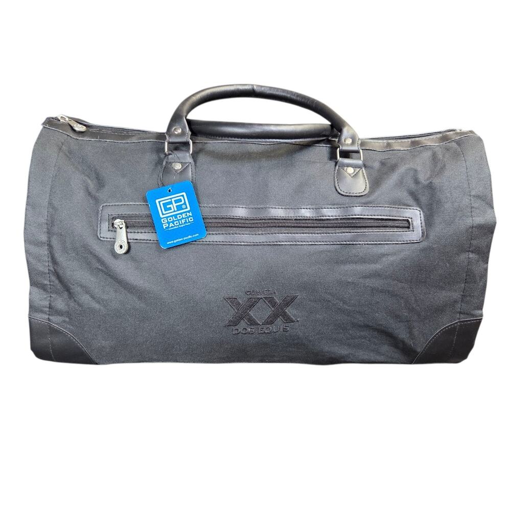 NWT Golden Pacific DOS EQUIS Cerveza Lager Beer Soft Travel‎ Luggage Bag Carry